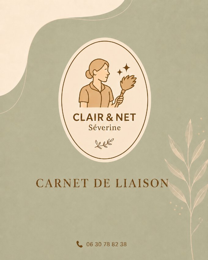 Le carnet de liaison Clair & Net, remis lors du premier créneau